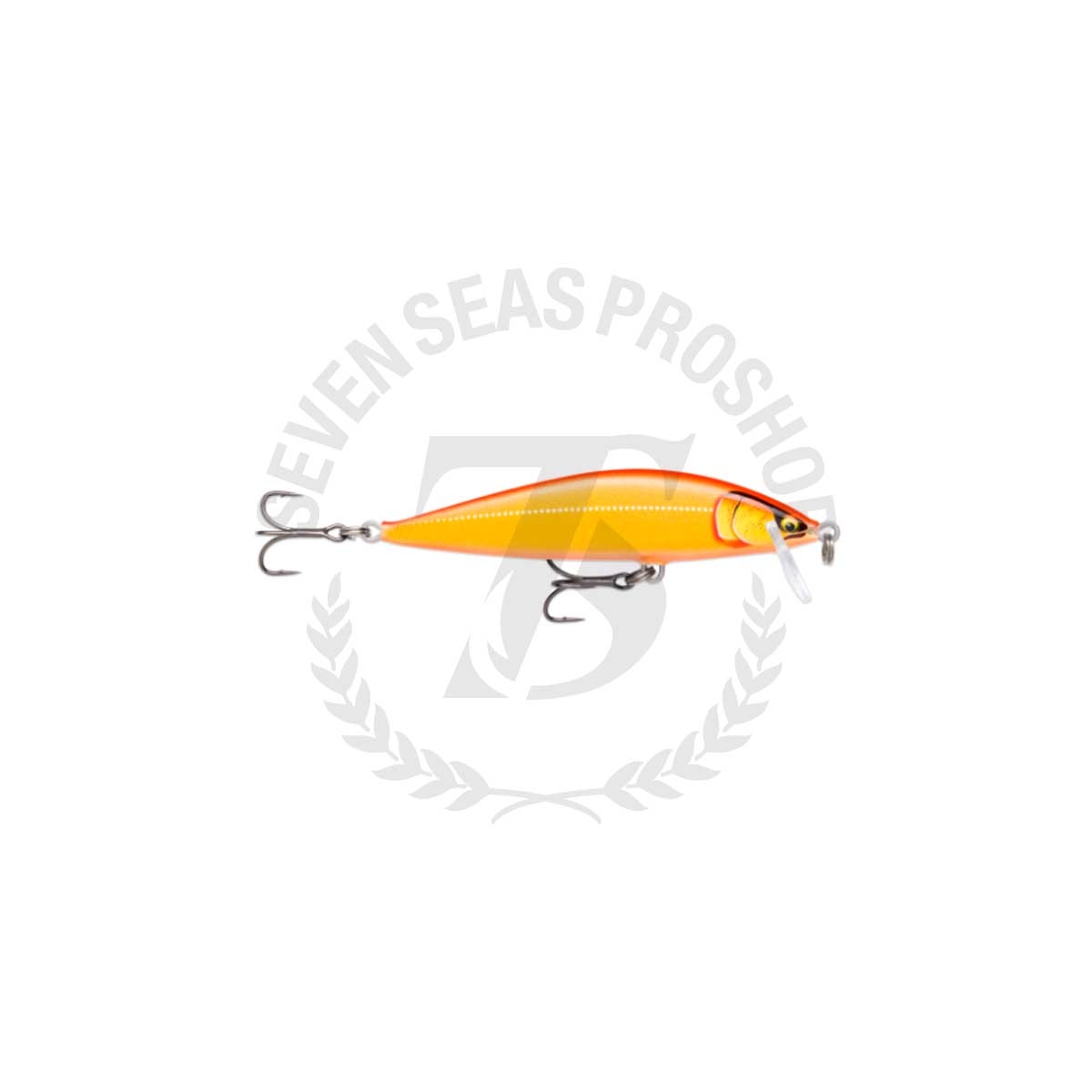 Rapala Countdown Elite CDE95 Gilded Gold Orange เหยอปลก 7 SEAS