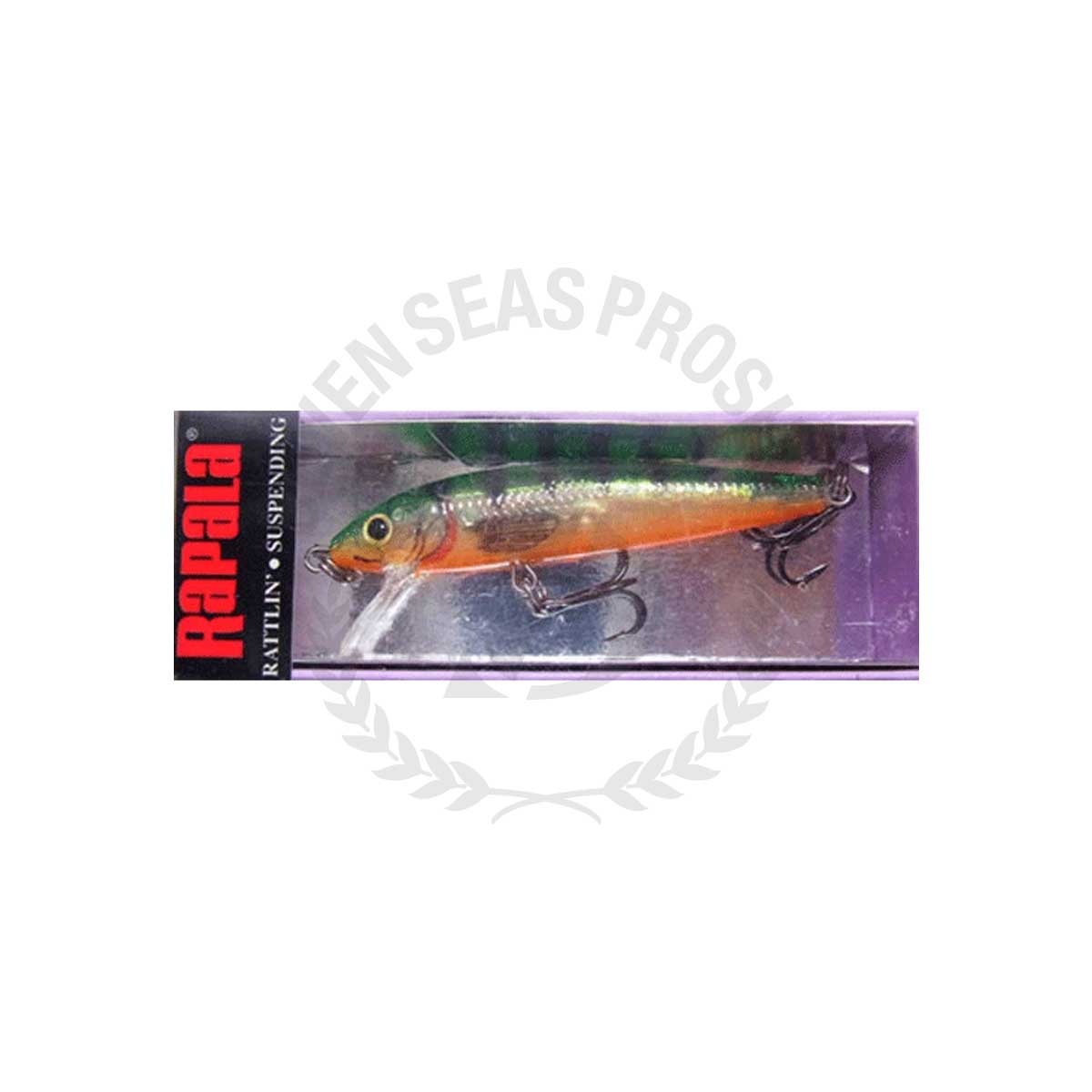 Set 6 Esche Jerk Rapala Husky Jerk HJ-6 #2 Multicolore &ndash; Con Scatola Portaesche &ndash; Nuove
