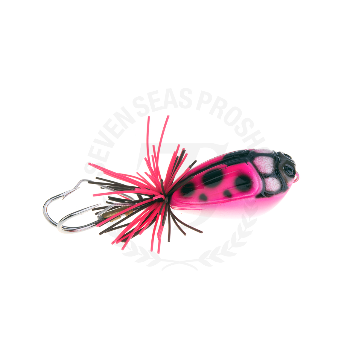 Lures Factory Triton Lady Bug 4.5 #007(Pink)*เหยื่อกบไม้ - 7 SEAS