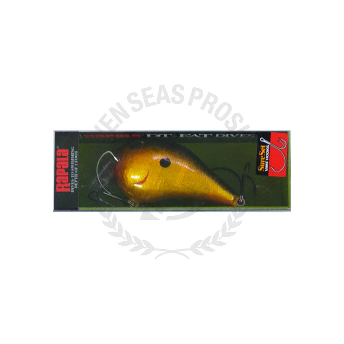 Rapala DT® Fat DTFAT SS01 #G*เหยื่อแคร้งเบท - 7 SEAS PROSHOP