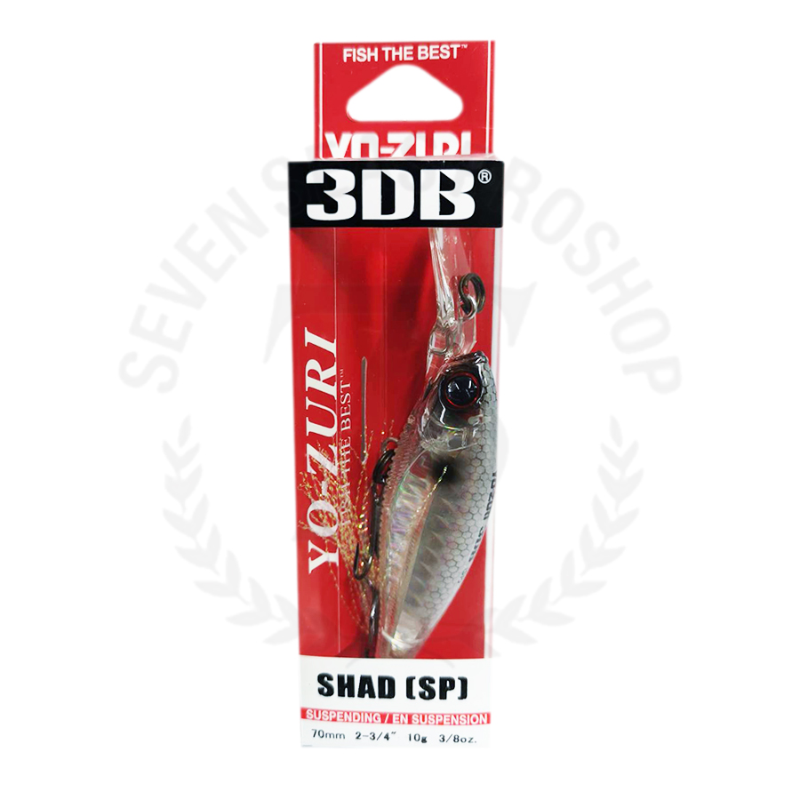 Leurre Suspendu Yo Zuri Duel 3DB Shad 70 Mm – Couleur R1104-PSBL (Neuf)