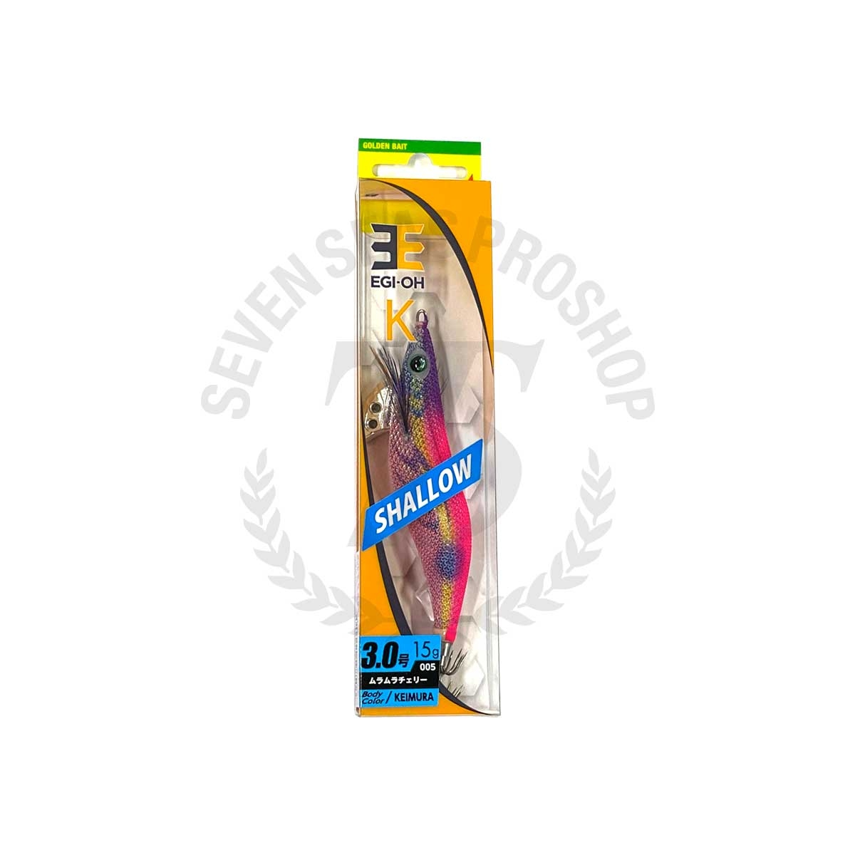 Yamashita Egi Oh Live Shallow 3.5 19gr Color Gold 027 PKG