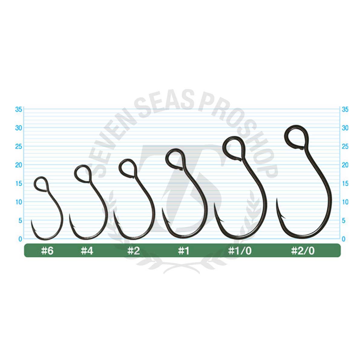 Owner S-75M Single Hook For Minnow #4 - 7 SEAS PROSHOP (THAILAND)