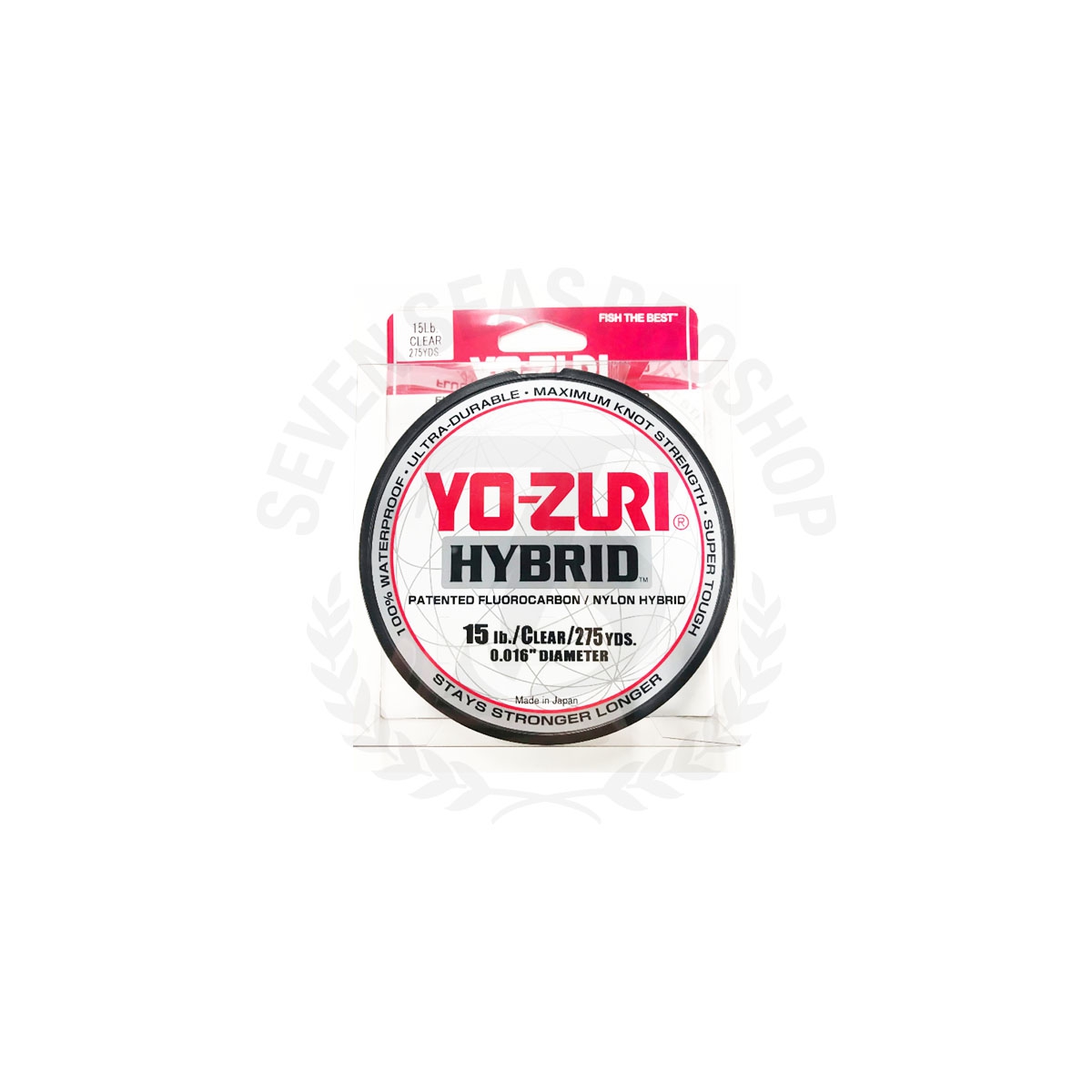 Yo-Zuri Top Hybrid Ice Line Patented Fluorocarbon/Nylon Hybrid  #R1406-CL-4lb (Clear)*สายลีดฟลูออโรคาร์บอน/ไนลอน - 7 SEAS PROSHOP (THAILAND)
