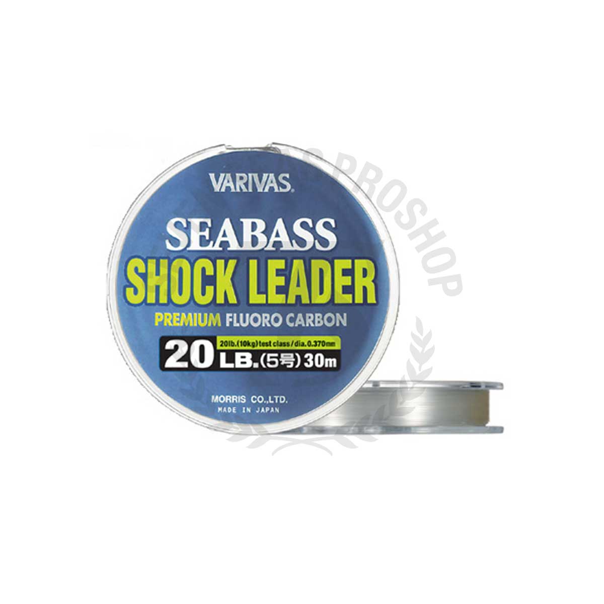 Varivas Seabass Shock Leader Fluorocarbon 30m #20lb (Natural) - 7 SEAS  PROSHOP (THAILAND)