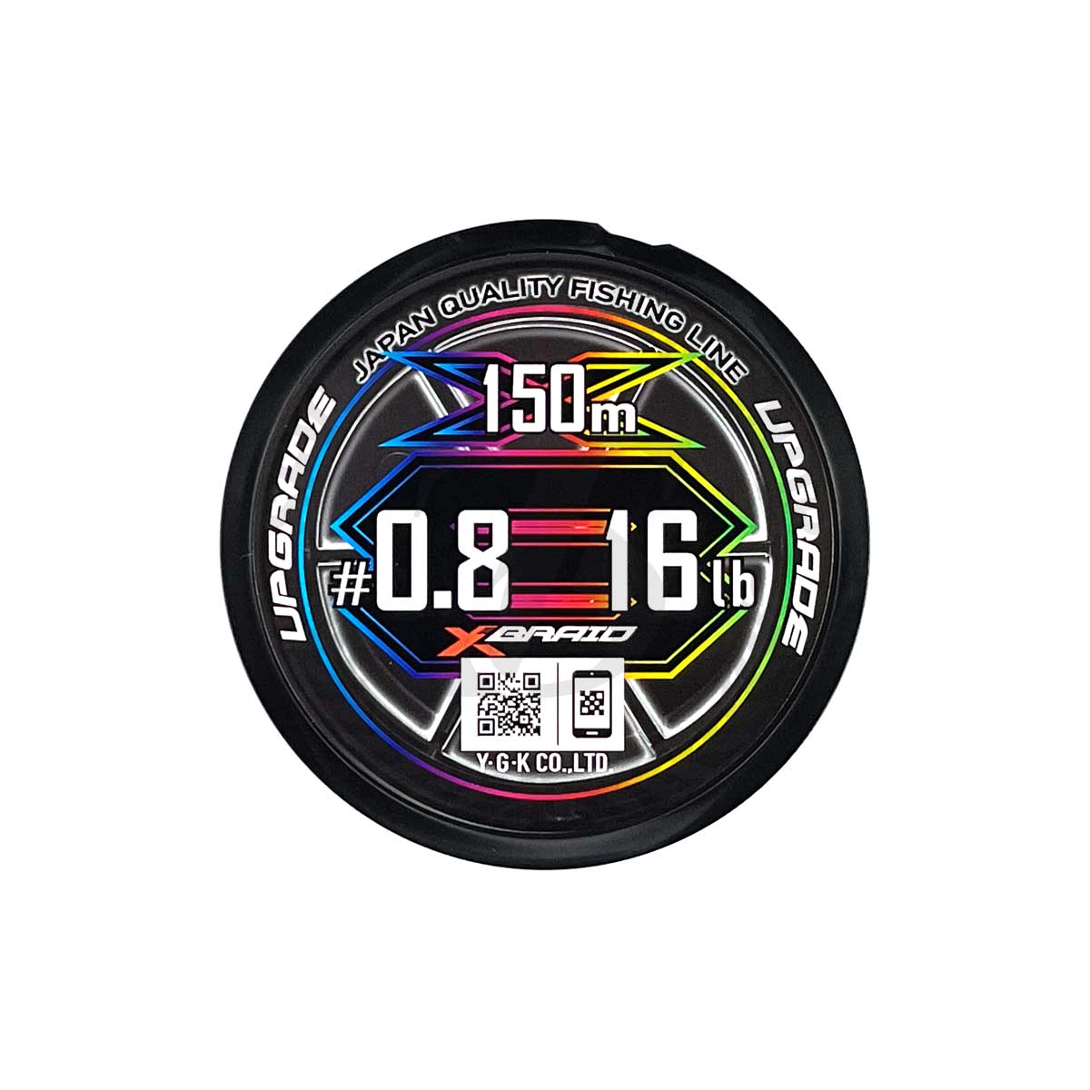 YGK X-Braid Upgrade X8 Pentagram 150m #PE0.8 (Multi Color)*สายพีอี