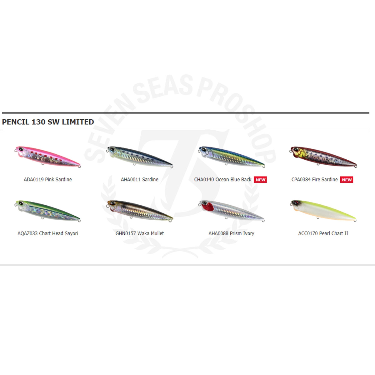 Duo Realis Pencil 110 SW Limited #ACC0170-Pearl Chart II*เหยื่อเพน