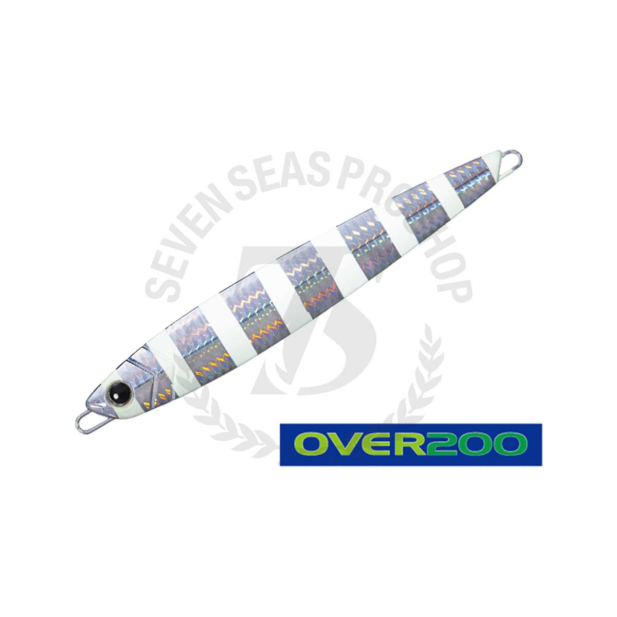 Major Craft Jigpara Vertical Short 300g JPV-300 #07-Zebra glow Hologram ...