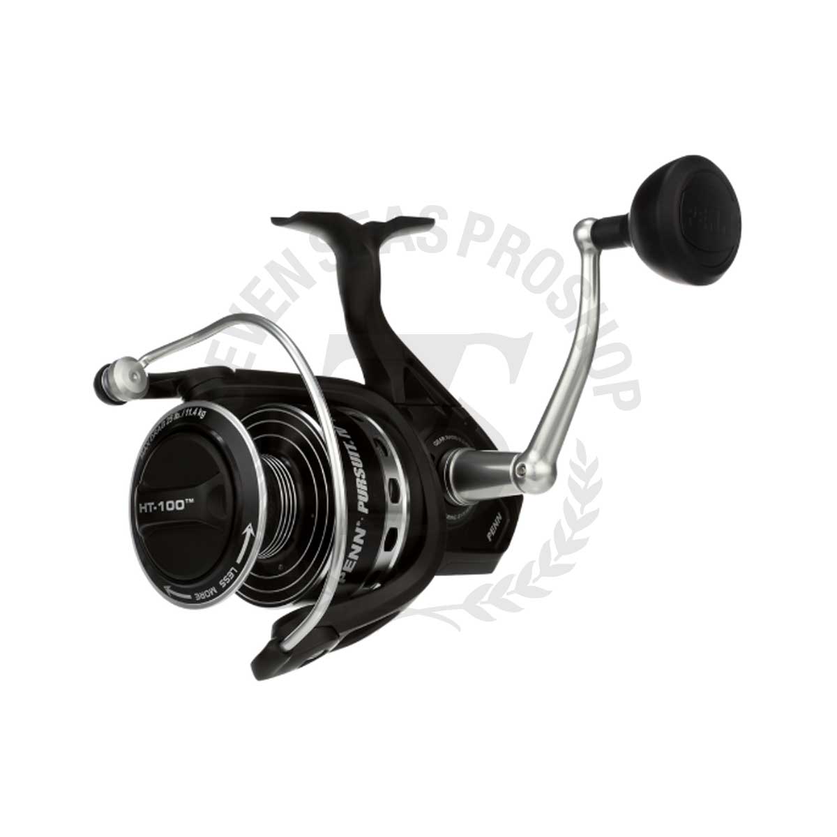 PENN Pursuit IV Spinning Reel - 21.4 Oz Black Silver Fishing Reel For Saltwater Freshwater