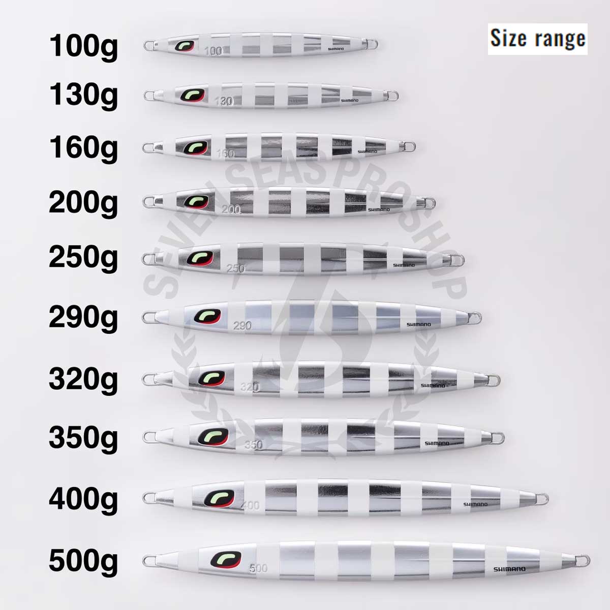 SHIMANO JV-A04W MÉTAL Jig Ocea Fall Shot 40 Grammes 006 (3932) EUR 14