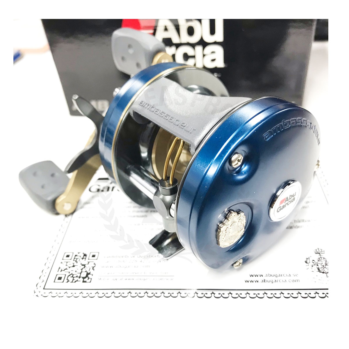 Moulinet De Pêche Abu Garcia Ambassadeur 5600C4 High Speed - Occasion, 17 Lb/150 Yd
