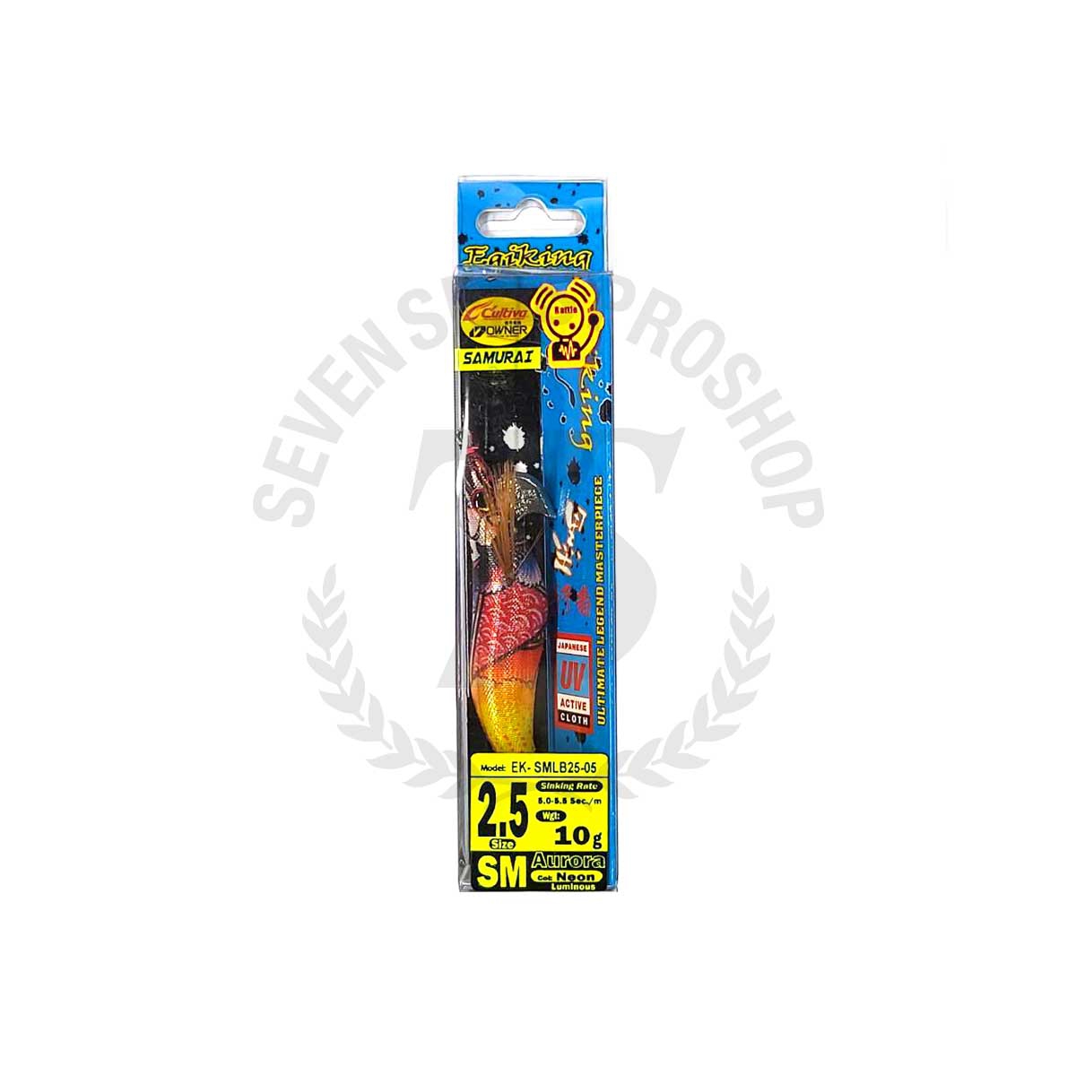 Kit De 5 Leurres Totanare EGI Pro-Hunter Aurora – Tailles 2.5-3.0, Couleurs Assorties – Offre Spéciale