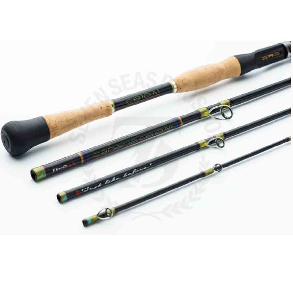 Fin-Ch CANARIA 610 Bait Rod *Black - 7 SEAS PROSHOP (THAILAND)