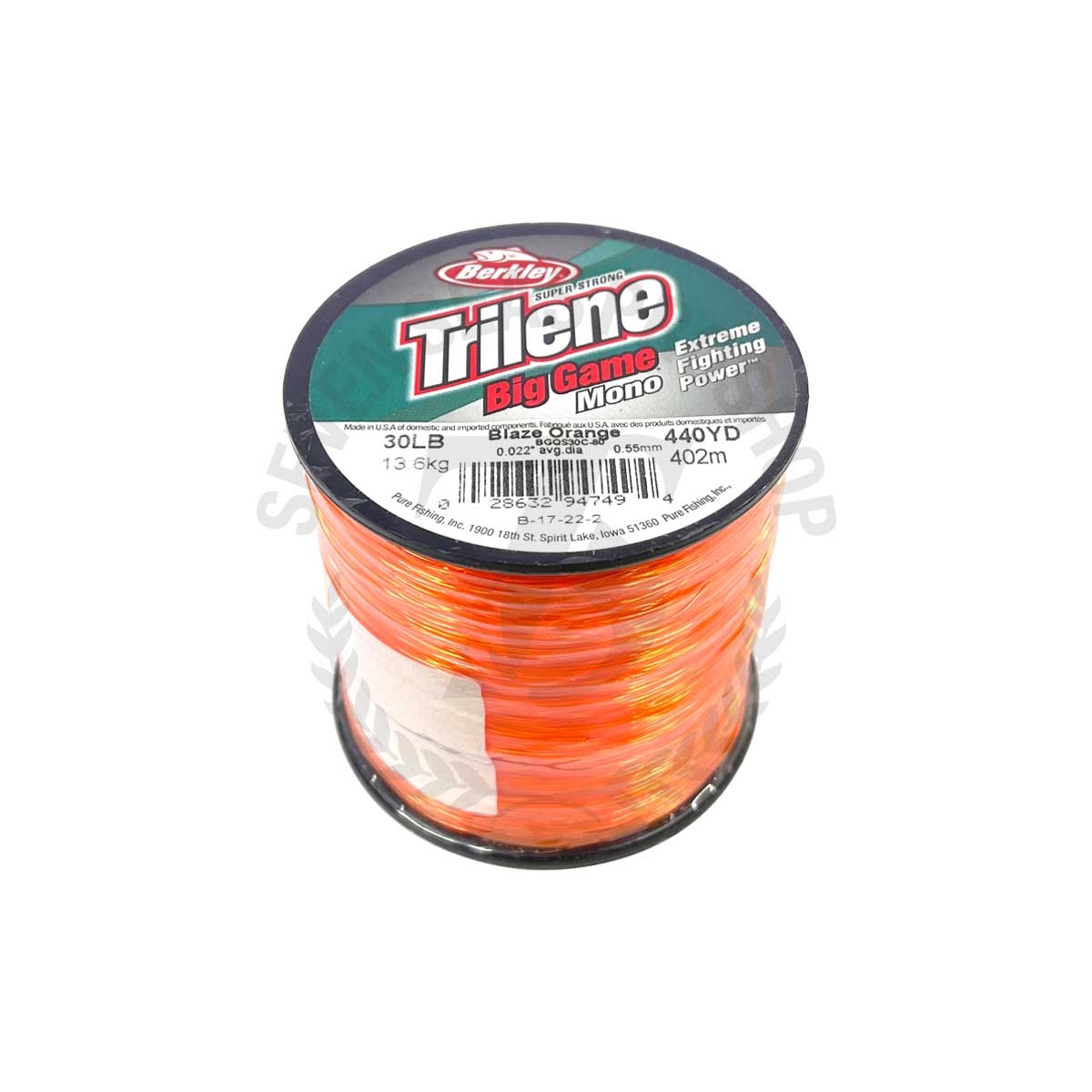 Berkley Trilene Big Game Mono #30lb-440yds (Orange)*สายโมโนฟิลาเมนต์ - 7  SEAS PROSHOP (THAILAND)