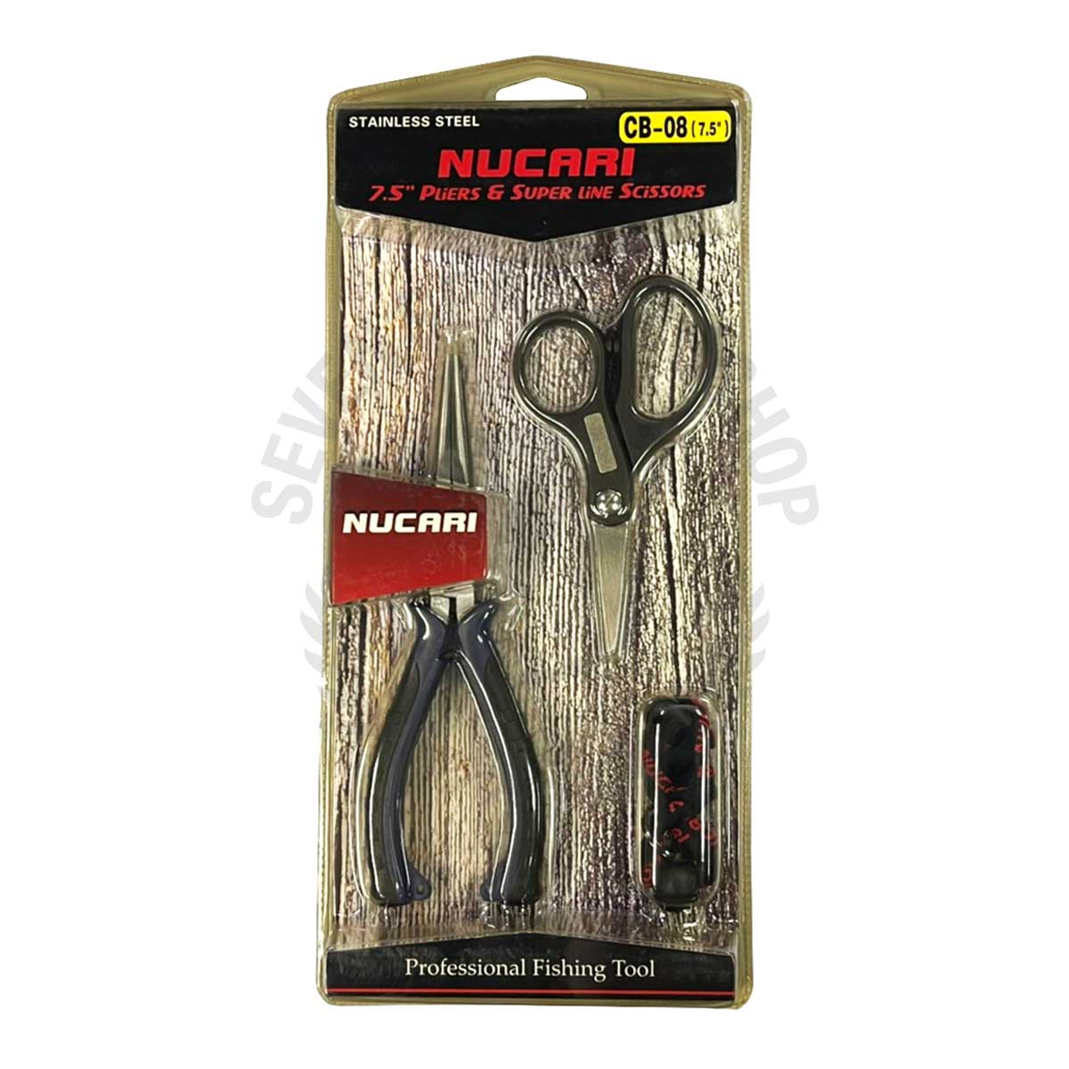 Nucari Pliers & Super Line Scissors Combo Set #CB-08 (7.5) - 7