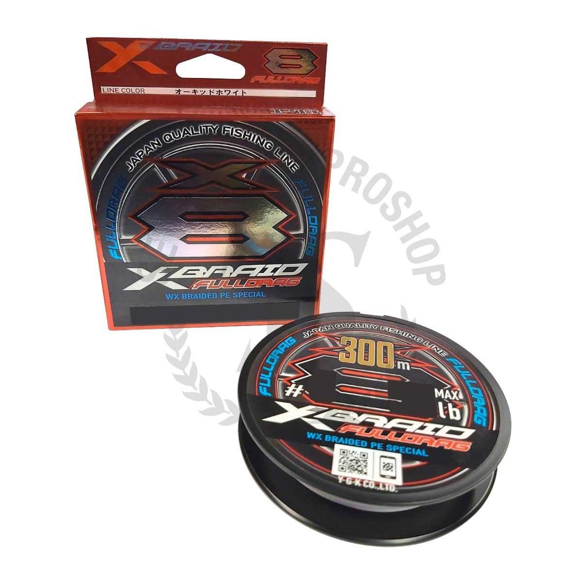 XBRAID by YGK X8 FULL DRAG PE SPECIAL 300m 