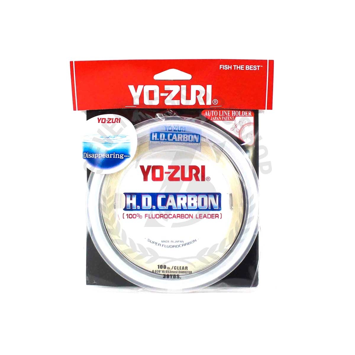 Yo-Zuri H.D. Carbon Clear R900 #200lb*สายลีดฟลูออโรคาร์บอน - 7