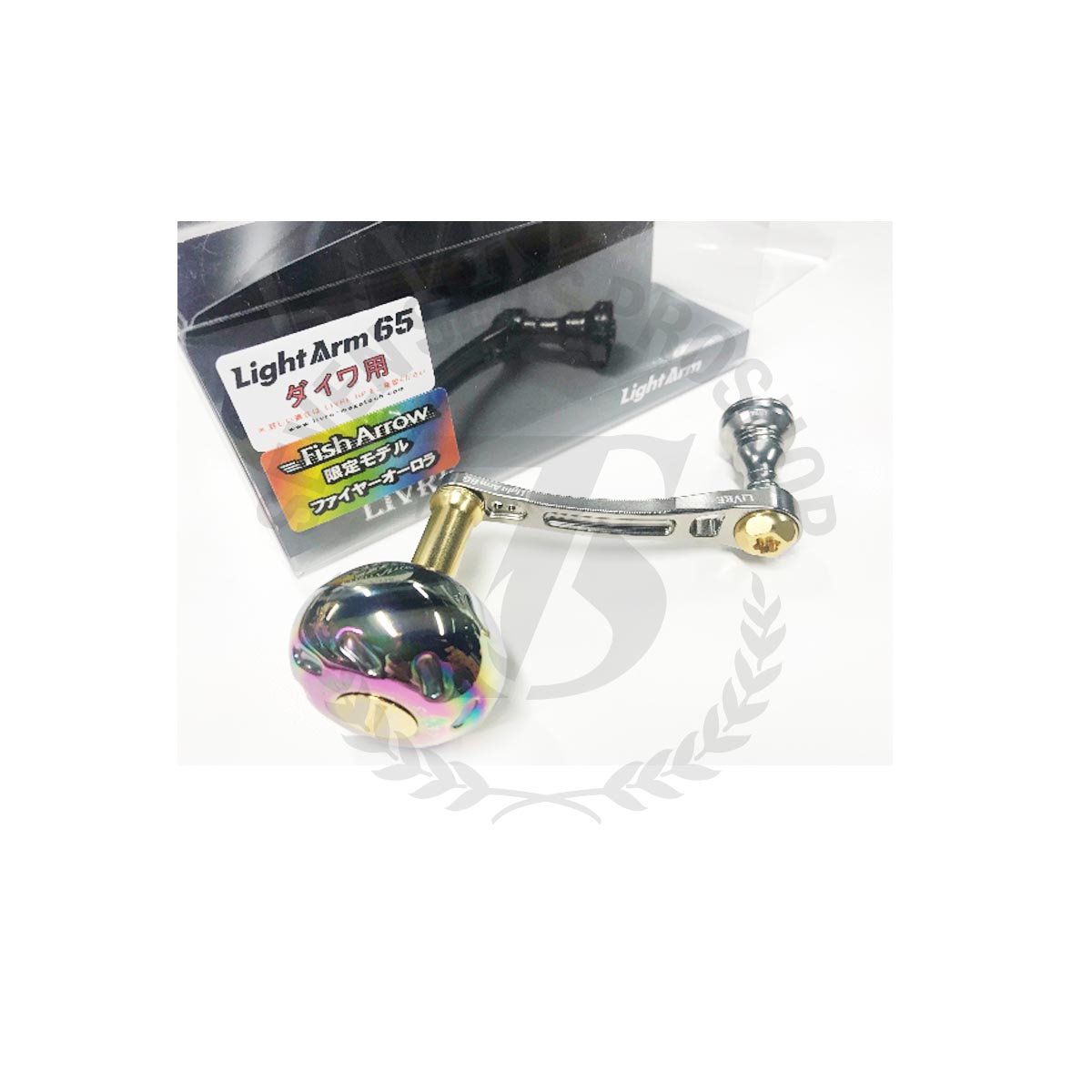 LIVREx Fish Arrow Arm 65mm*Fire Aurora Daiwa Titan/GOLD - 7 SEAS