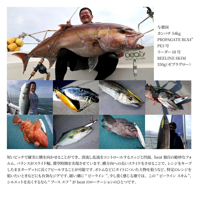 Beat Jigging Beeline Skim 350g #BS-350-027*เหยื่อจิ๊ก - 7 SEAS PROSHOP ...