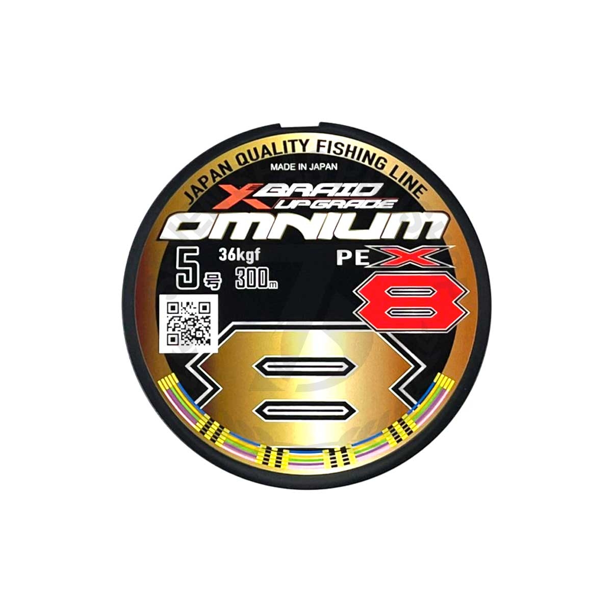 YGK Xbriad Omnium X8 Upgrade 300m PE5 Multi Color 7 SEAS ygk-xbriad-omnium-x8-upgrade-300m-pe5-multi-color-7-seas