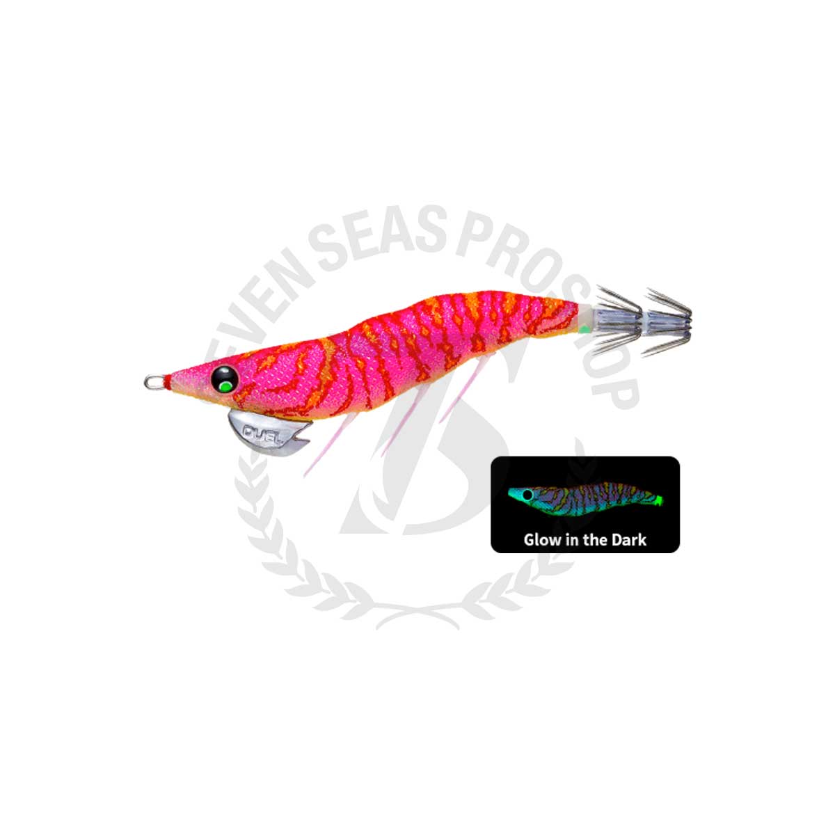 Leurre De Seiche Yo Zuri Egi EZ-Q Dartmaster Search 2.5 - Double Glo A1760-DLRP