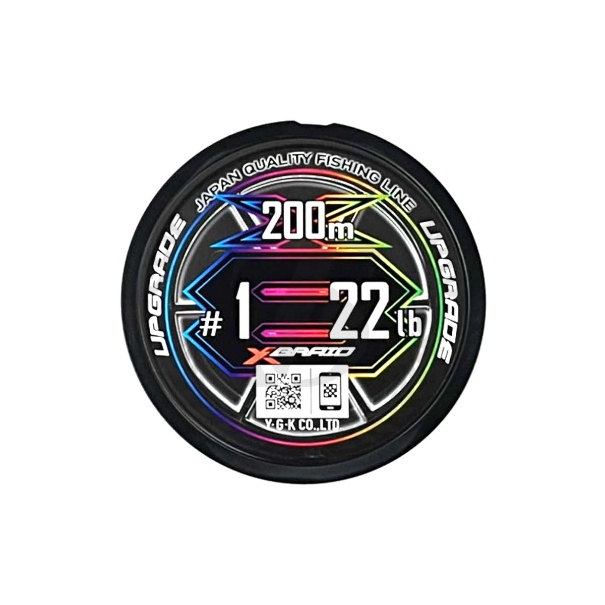 YGK X040 X-Braid Upgrade X8 Pentagram (Length:150mt, P.E:0.8, B.S