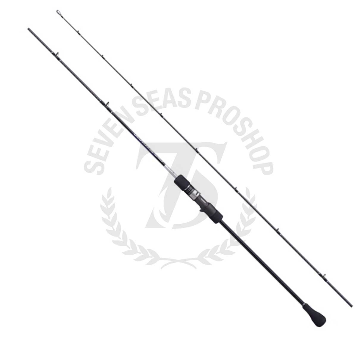 Canne à Pêche Shimano Grappler Type Slow J B66-2 - Baitcast, Eau Salée, 6'6", 130g