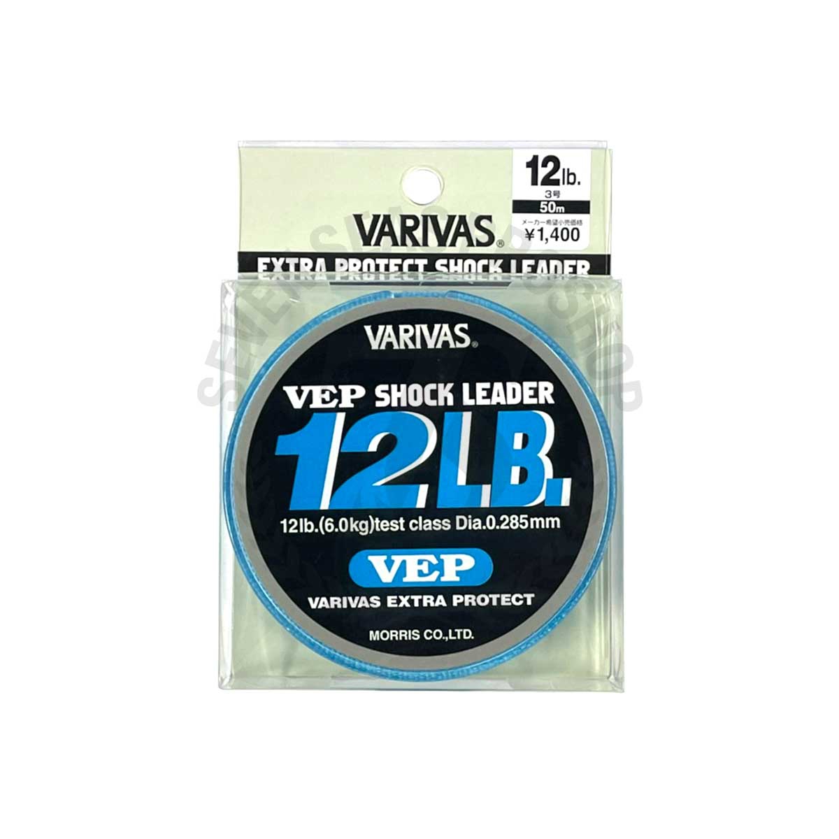 Varivas VEP Shock Leader Nylon 50m #12lb (Natural)*สายลีดไนลอน - 7