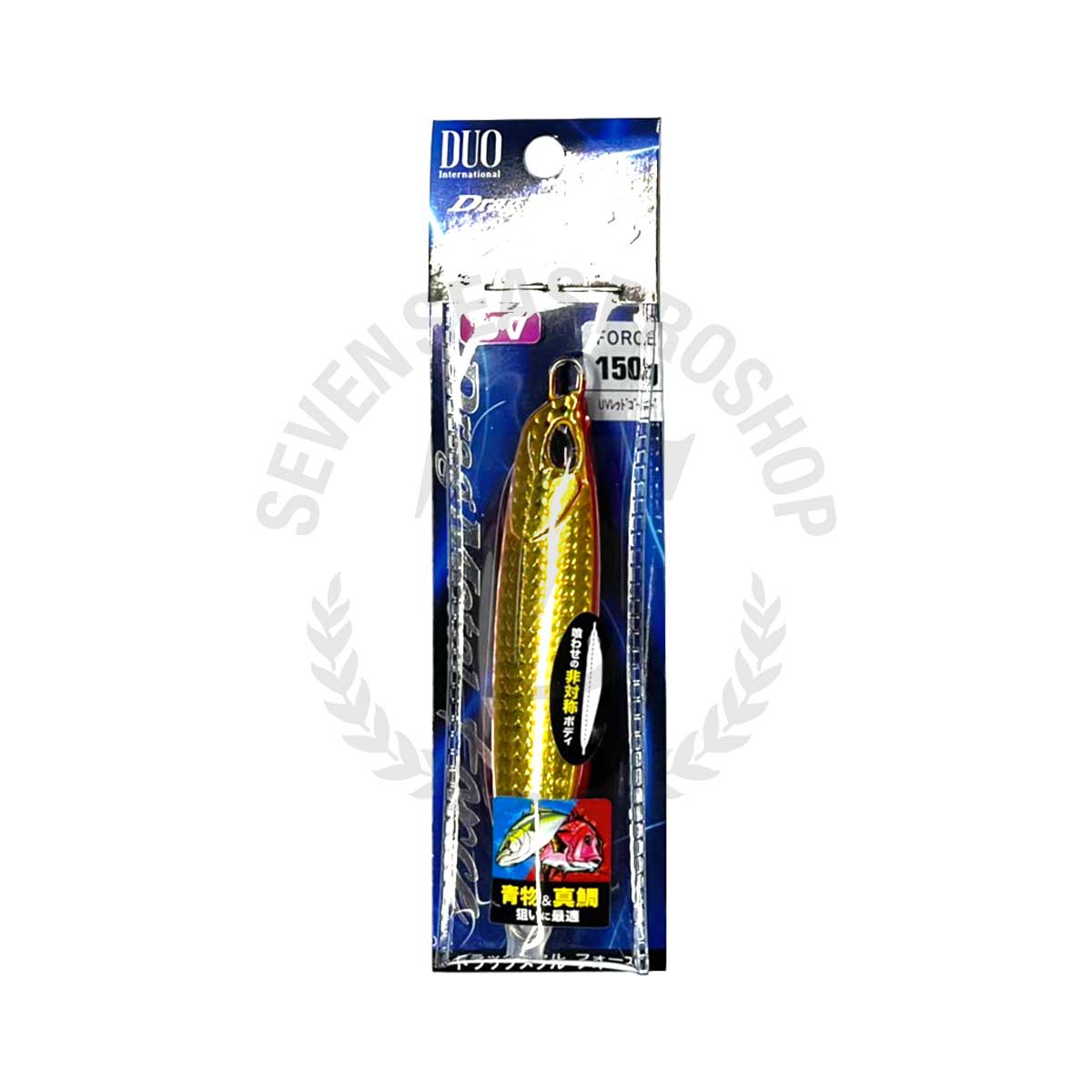 Duo Drage Metal Force 150g PBA0516 UV Red Gold*เหยื่อจิ๊ก 7 SEAS