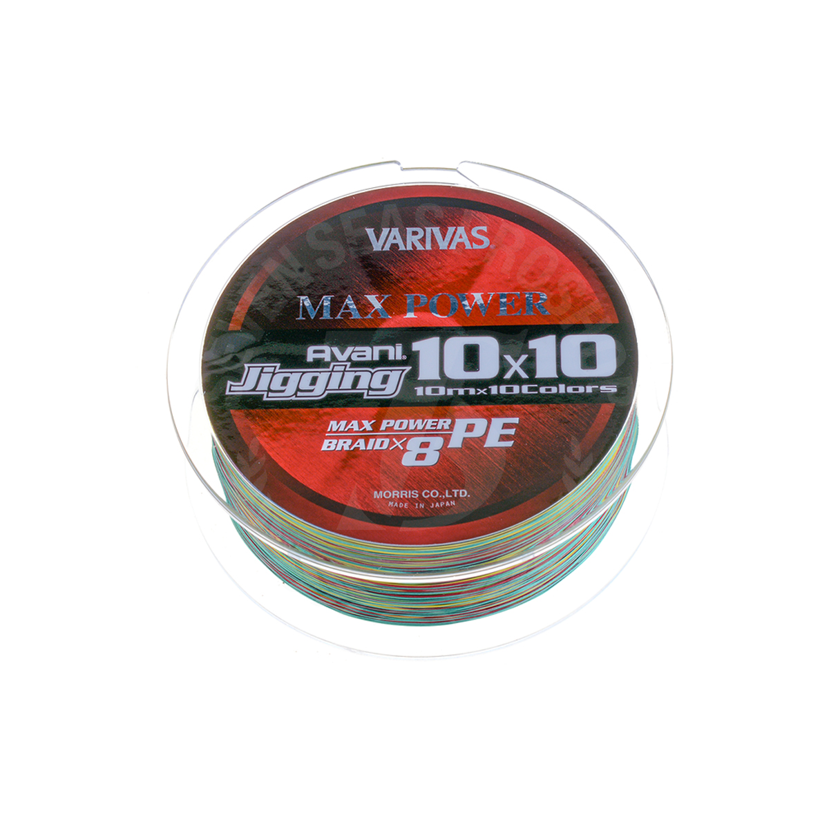 Varivas Jigging 10x10 Max Power PE X9 - Tresse 9 Brins pour Jigging