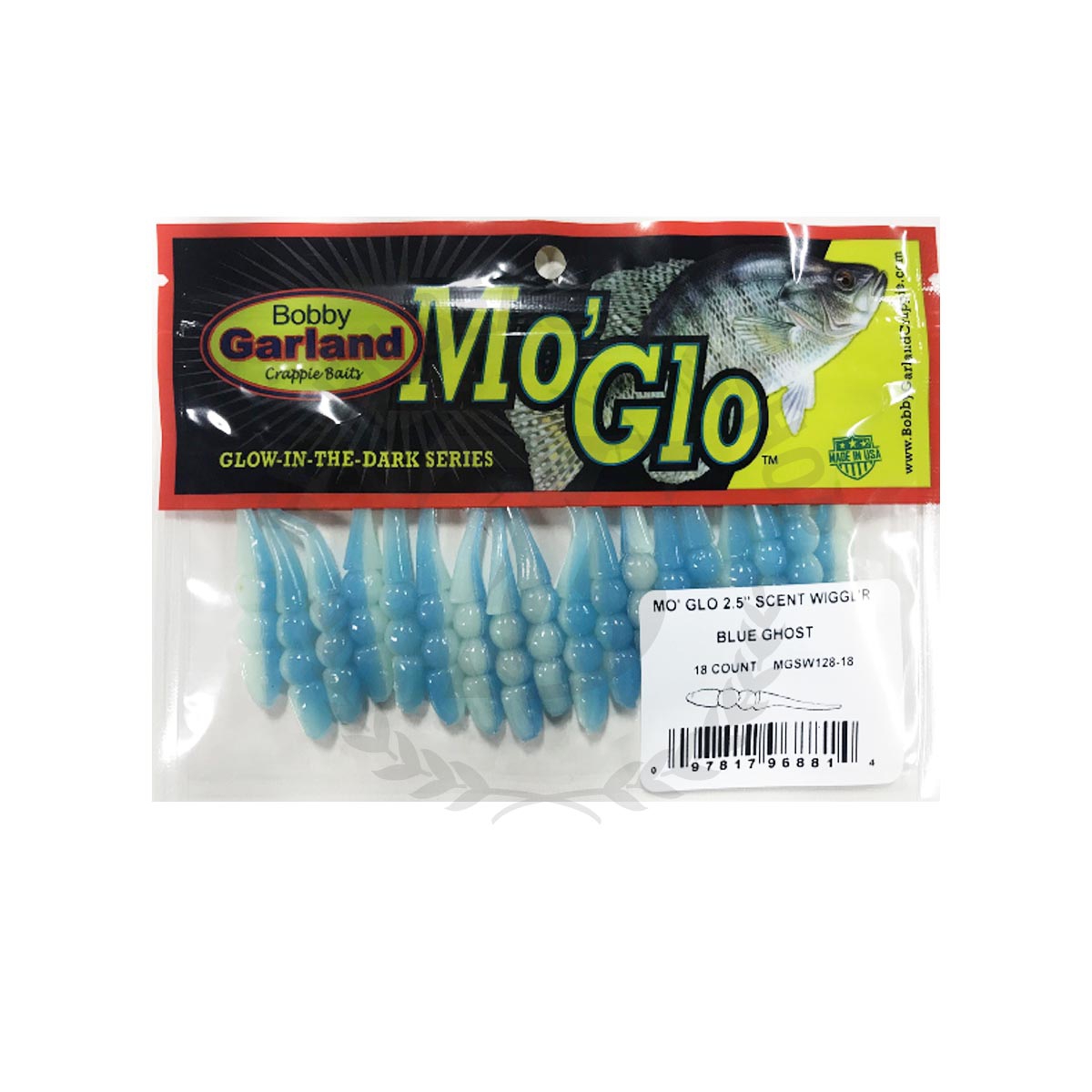 Bobby Garland Slab Slay'r Crappie Baits - Pack Of 10, 3-Inch Black/Pink Fishing Lures