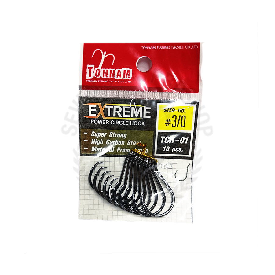 Tonnam Extreme Power Circle Hook TCH-01 #10/0 - 7 SEAS PROSHOP