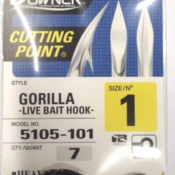 Owner Gorilla Live Bait Hooks 5105