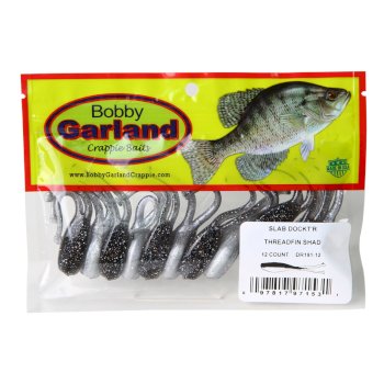 Lot of 3 12-Count Packs of BOBBY GARLAND CRAPPIE BAITS Slab Dockt'r LURES  New