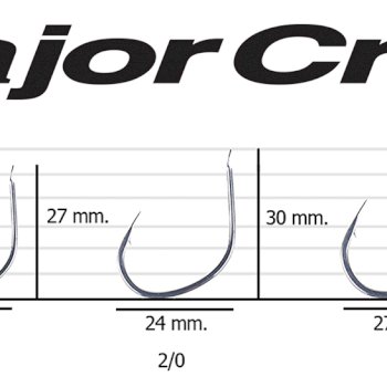 Major Craft ZOC ตัวบาง Hook 20pcs #1/0*Jig Hook Stainless - 7 SEAS PROSHOP  (THAILAND)