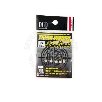Pack De Têtes Plombées Duo Tetra Works Snip Head - 1,0g - Taille SS - 5 Pièces