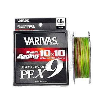 VARIVAS MAX POWER AVANI JIGGING X8 BRAIDED LINE 200M