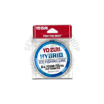 Yo-Zuri T7 Premium Fluorocarbon Fishing Line - 6LB Test 200 Yard Clear Line For Bass Fishing