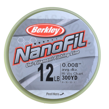 Berkley Nanofil 300yd #12lb ( White )*สายพีอี+นาโน - 7 SEAS