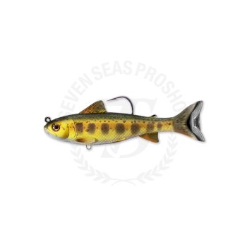 LIVE TARGET Fishing Tackle Lures Trout Adult Swimbait Olive-Red